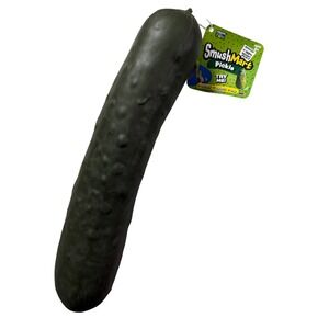 RMS SmushMart Pickle Toy  Viral Green New Squishy Squeezy Novelty Stress Relief